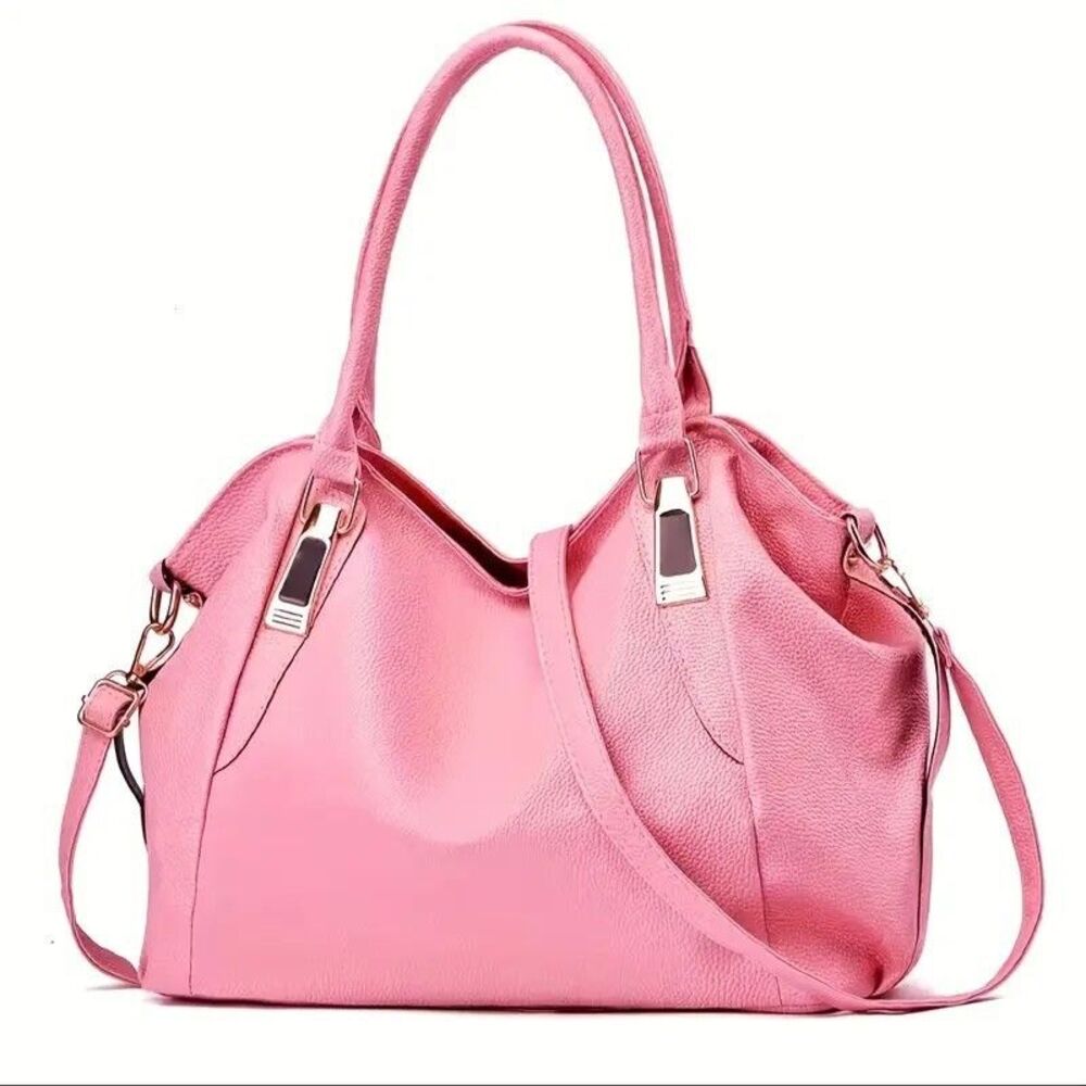 Fashion Handbags For Women, Soft PU Leather Crossbody Bag, Top Handle Satchel Pu